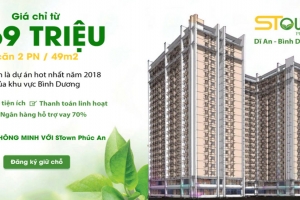 CHUNG CƯ STOWN PH&Uacute;C AN B&Igrave;NH DƯƠNG GI&Aacute; RẺ