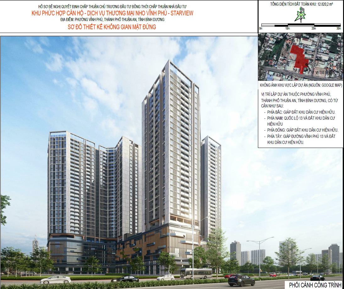 Bảng giá chung cư Starview Thuận An Bình Dương 2025