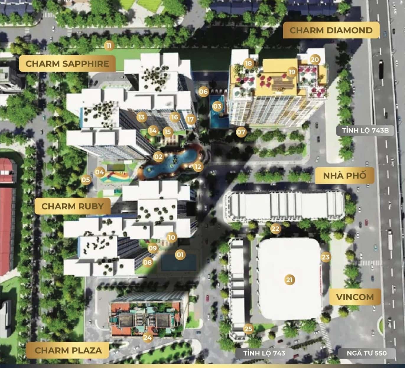 CHARM DIAMOND BÌNH DƯƠNG