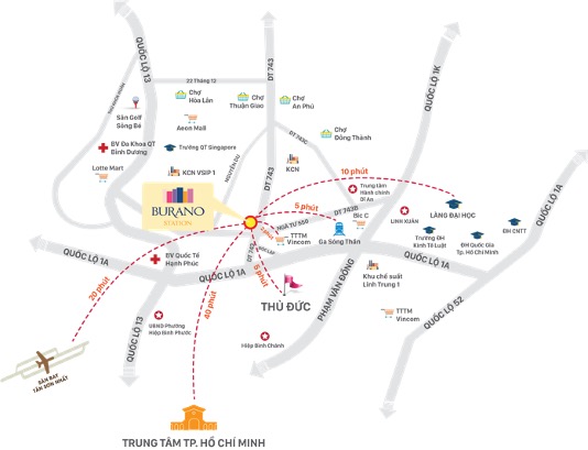  nha pho Shophouse Burano Station  Song  Than Binh Duong