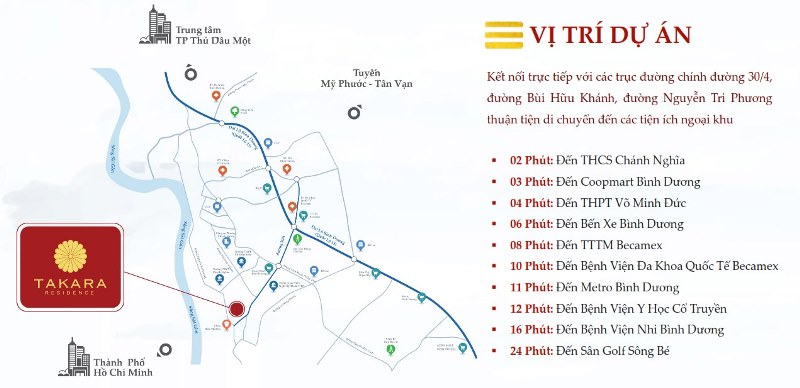 TAKARA RESIDENCE BÌNH DƯƠNG 