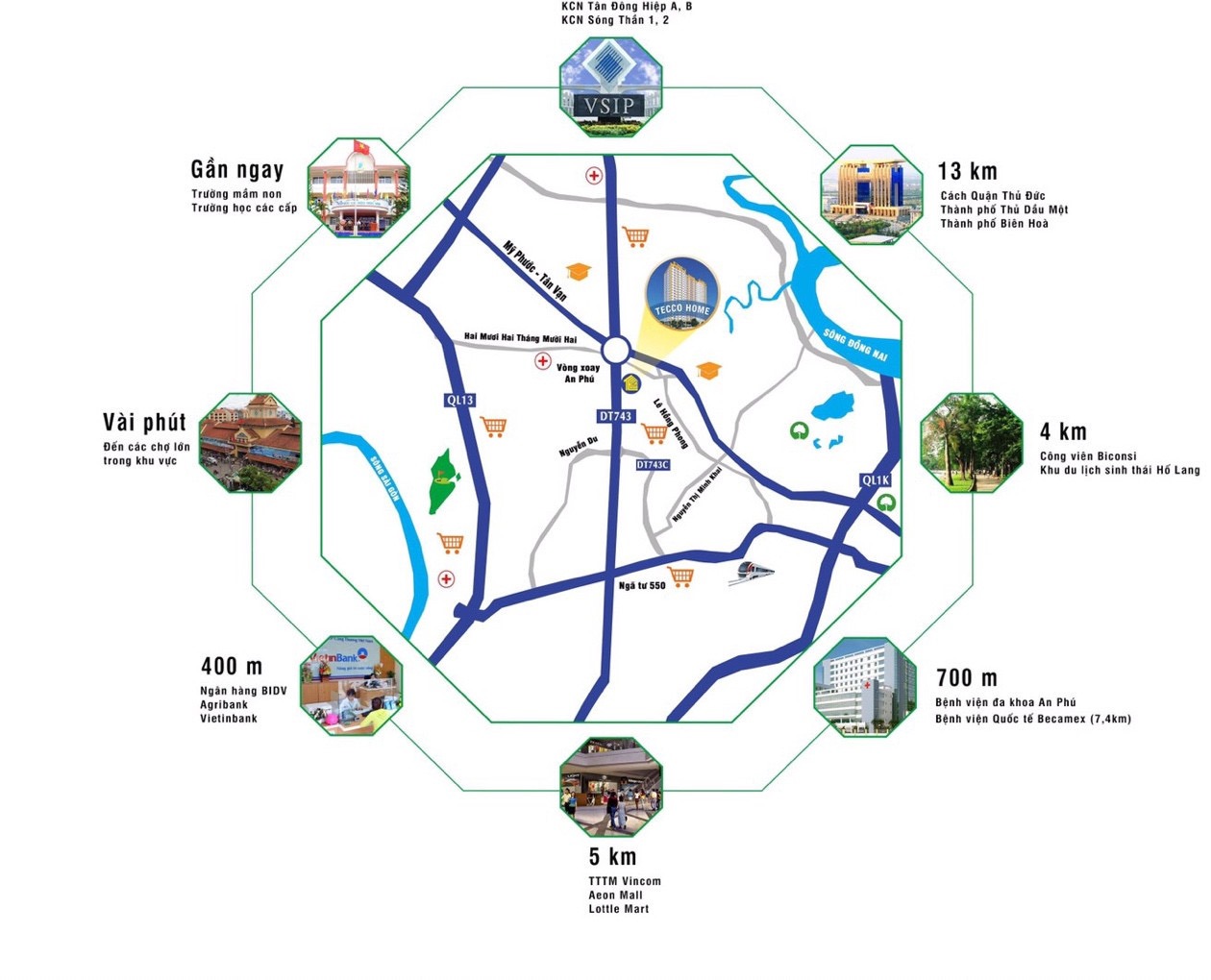 căn hộ chung cư Tecco Home tại An Phú