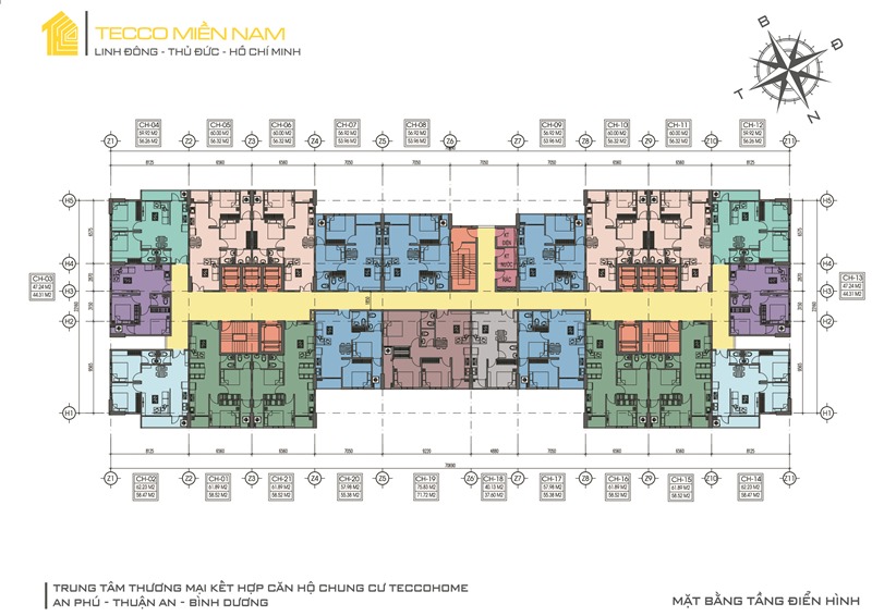 mat bang can ho tecco home an phu