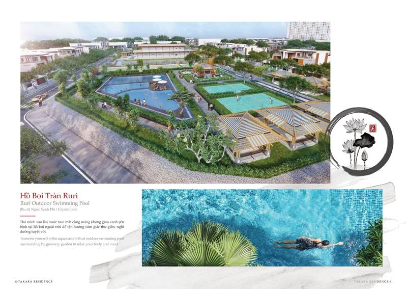 tien ich nha pho Takara Residence  binh duong