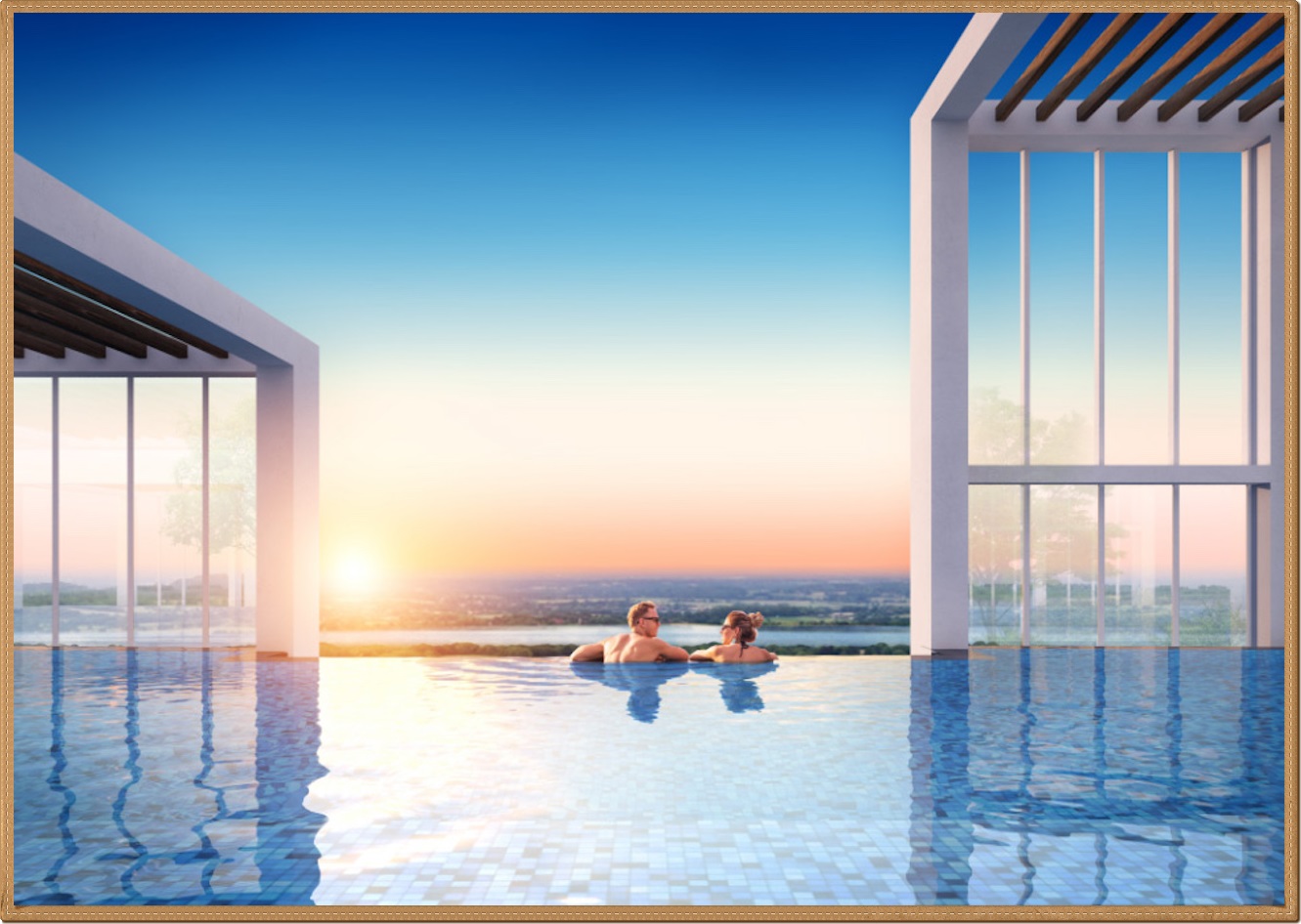 Hồ bơi tràn viền Citi Grand Q2